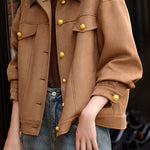 Casual Commute Color-Block Jacket - liwisi