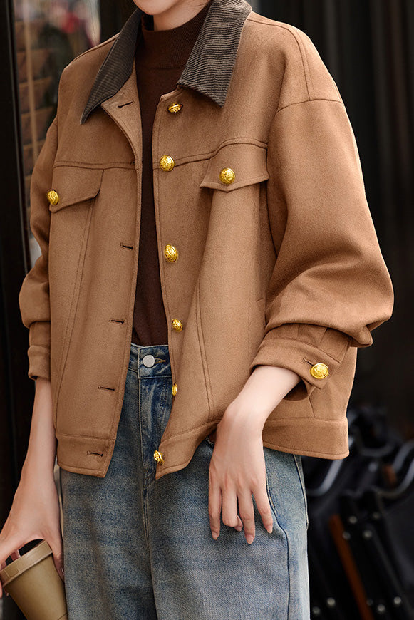Casual Commute Color-Block Jacket - liwisi