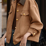 Casual Commute Color-Block Jacket - liwisi