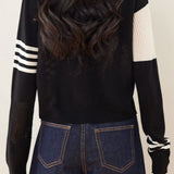Casual Irregular Pattern Knit Cardigan - liwisi