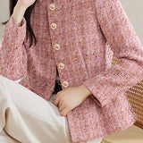 Exquisite Elegant Tweed Jacket