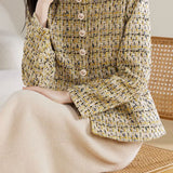 Exquisite Elegant Tweed Jacket