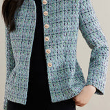Exquisite Elegant Tweed Jacket
