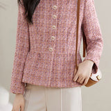 Exquisite Elegant Tweed Jacket