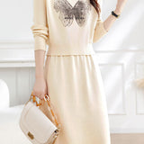 Knit Two-Piece Sweater Dress