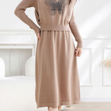 Knit Two-Piece Sweater Dress