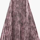 Exquisite Elegant Rhinestone-Embellished Printed Pleated Skirt