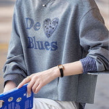 Casual Patchwork Plaid Print Hoodie