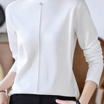 Simple and Versatile Casual Base Shirt - liwisi