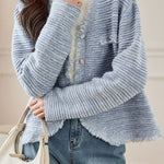 Casual and Lazy Tassel Knitted Cardigan - liwisi
