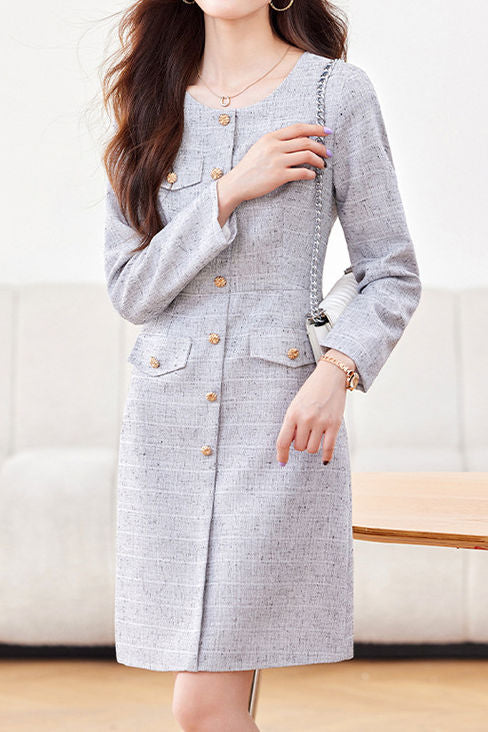 Elegant and Refined Temperament Commuting Dress - liwisi