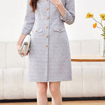 Elegant and Refined Temperament Commuting Dress - liwisi