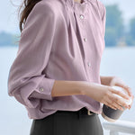 Exquisite Versatile Ruffled Elegant Shirt - liwisi