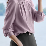 Exquisite Versatile Ruffled Elegant Shirt - liwisi