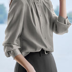 Exquisite Versatile Ruffled Elegant Shirt - liwisi