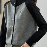 Casual Commuter Color Block Patchwork Knit Cardigan - liwisi