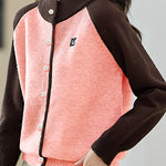 Casual Commuter Color Block Patchwork Knit Cardigan - liwisi