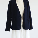 Elegant Loose Knit Jacket - liwisi