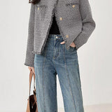 Fashionable Elegant Knit Jacket