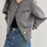 Fashionable Elegant Knit Jacket