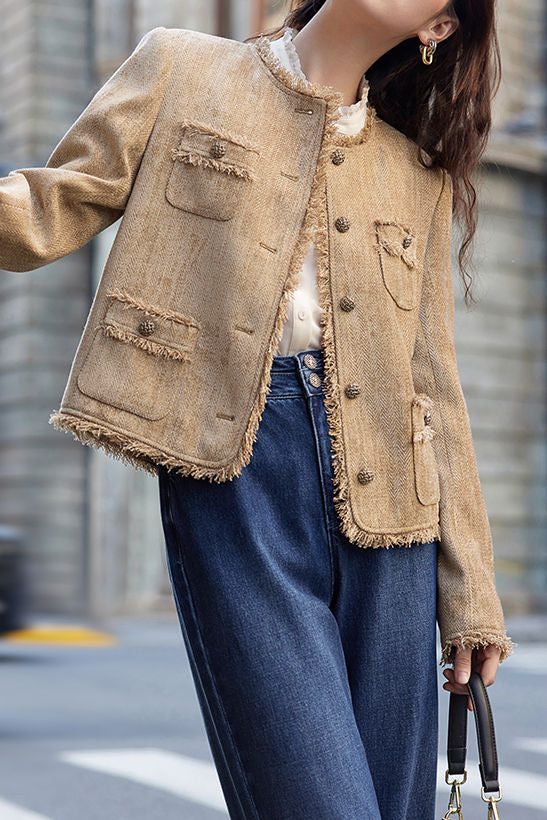 French Elegant Short Coat - liwisi