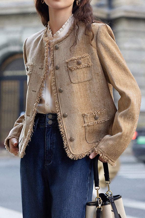 French Elegant Short Coat - liwisi