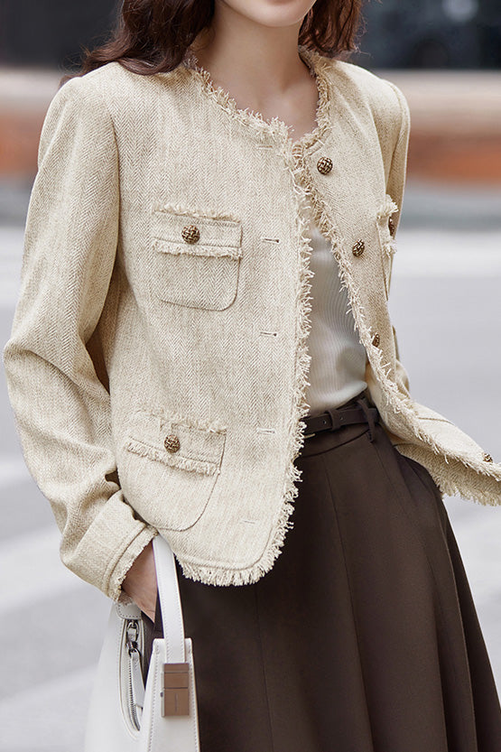 French Elegant Short Coat - liwisi