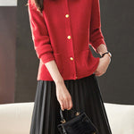 Casual Commuting Plaid Textured Lapel Coat - liwisi