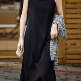 Casual Versatile Cover-Up Camisole Dress Set - liwisi