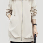 Casual Versatile Hooded Trench Coat - liwisi