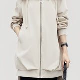 Casual Versatile Hooded Trench Coat - liwisi