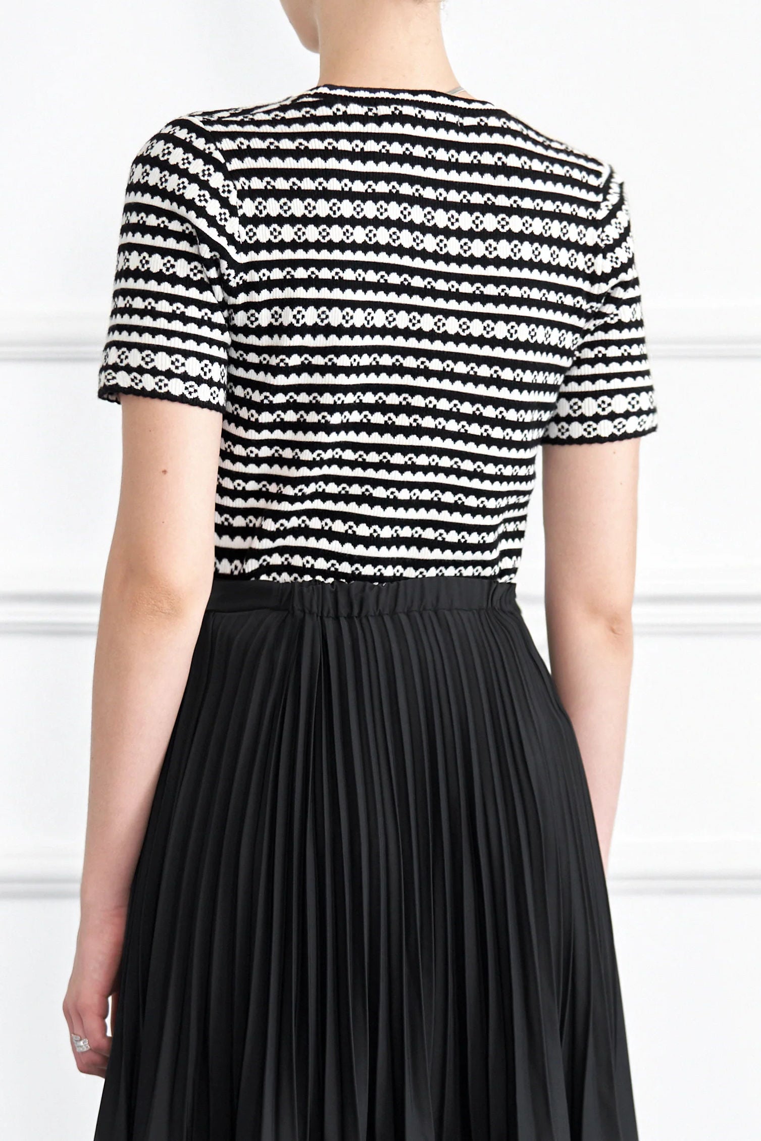 Exquisite Versatile Color Block Striped Cardigan - liwisi