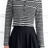 Exquisite Versatile Color Block Striped Cardigan - liwisi
