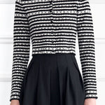 Exquisite Versatile Color Block Striped Cardigan - liwisi