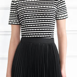 Exquisite Versatile Color Block Striped Cardigan - liwisi