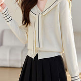 Versatile Knit Cardigan Shawl Ensemble