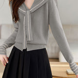 Versatile Knit Cardigan Shawl Ensemble
