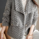 Exquisite Elegant Fur Coat