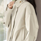 Minimalist Casual Loose Short Jacket