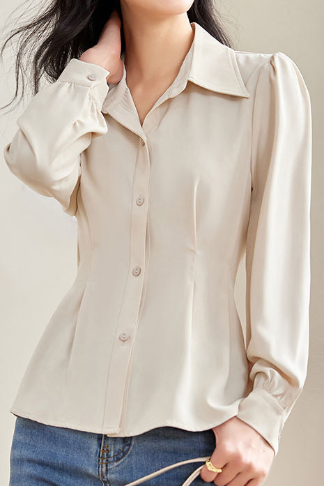 Exquisite Office Versatile High-Waisted Blouse - liwisi