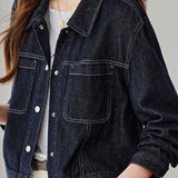 Casual Versatile Denim Short Jacket