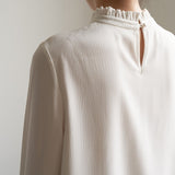 Exquisite Elegant Office Ruffled Blouse