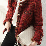Classic Versatile Casual Tweed Jacket