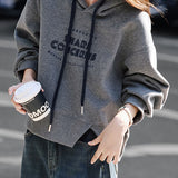 Casual Fashion Letter-Print Hoodie