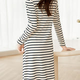 Casual Versatile Striped Dress