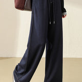Casual Fashion Straight-Leg Denim Pants - liwisi