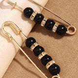Exquisite Elegant Waist-Defined Pearl Brooch