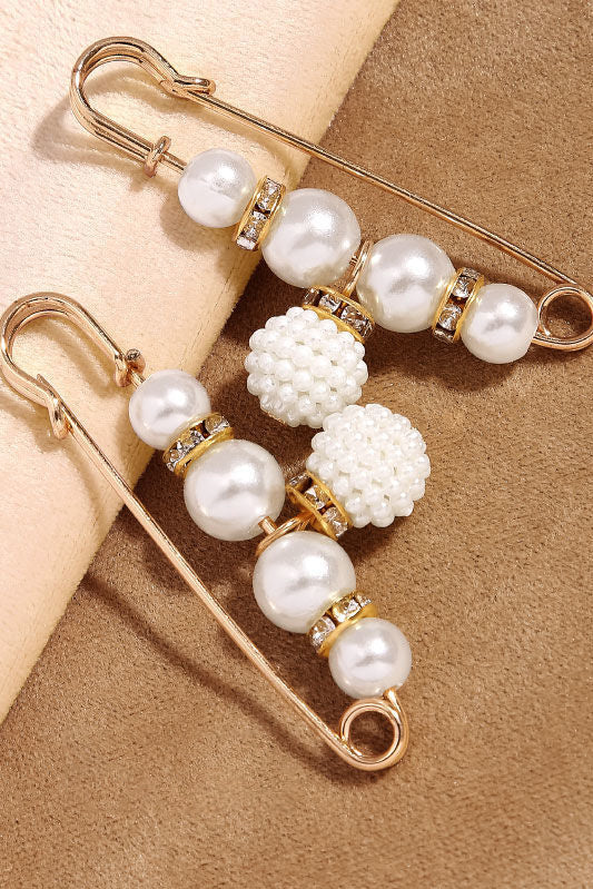 Exquisite Elegant Waist-Defined Pearl Brooch - liwisi