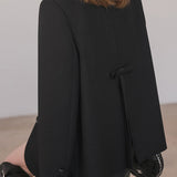 Casual Bow Decoration Versatile Blazer