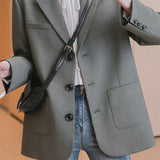 Casual Bow Decoration Versatile Blazer